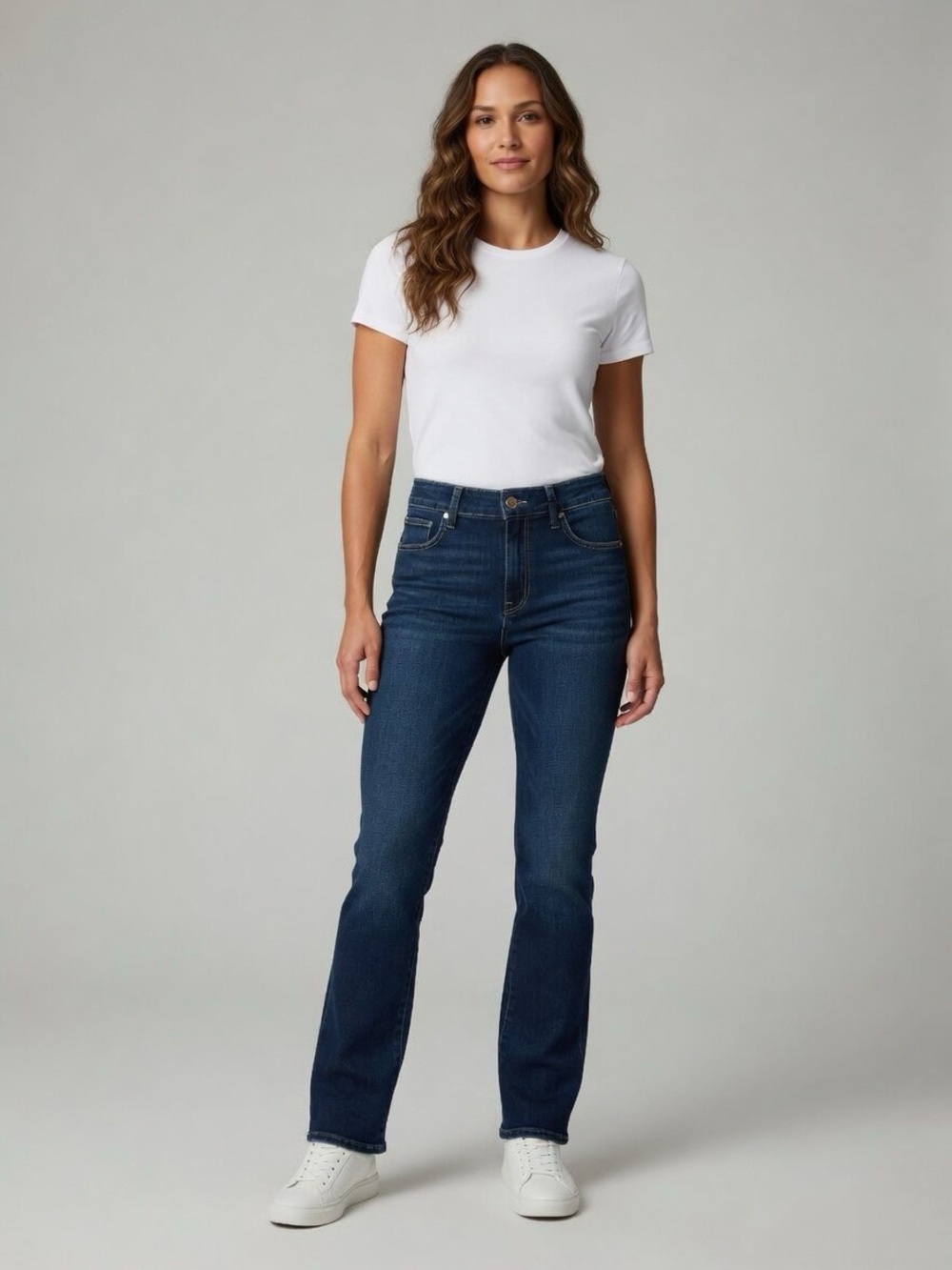 Paige Gemma High Rise Cigarette Jeans 28 Transcend Vintage Dark NWT